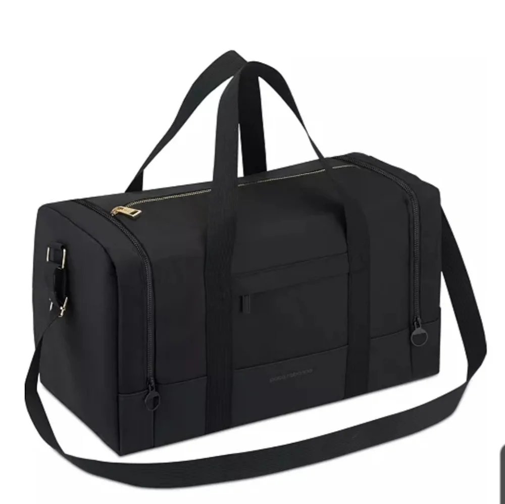 Paco Rabanne Black Weekender Duffle Bag NWOT